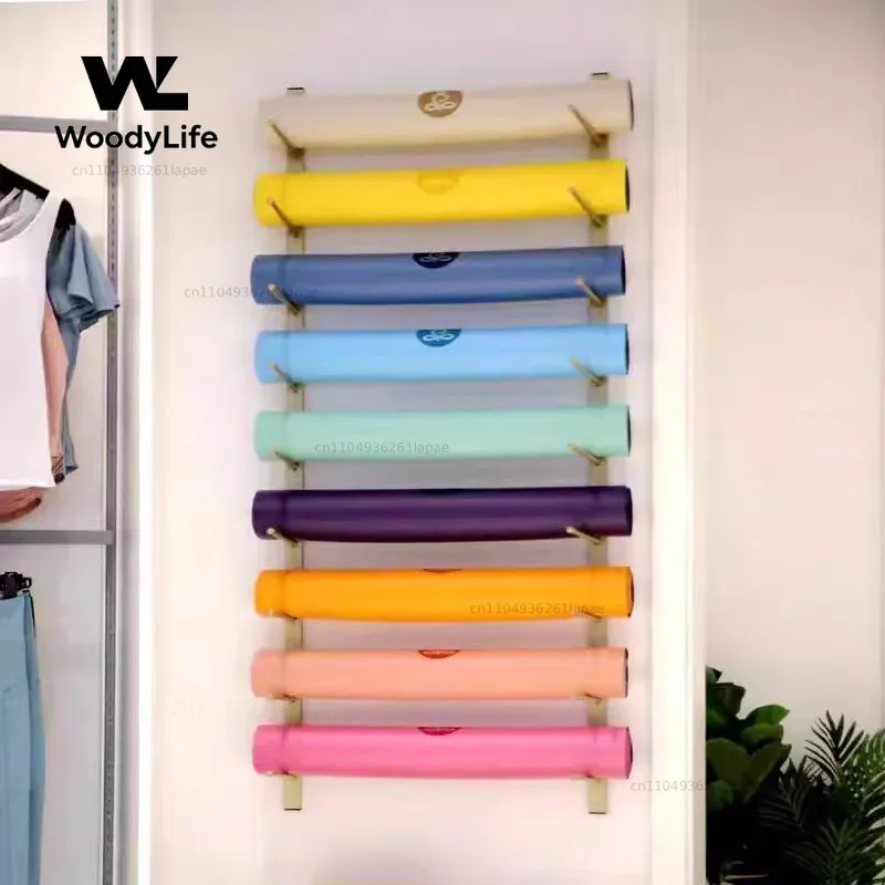 Studio Wall Rack Large Capacit - Pilates Yoga Garage ulasan dan harga