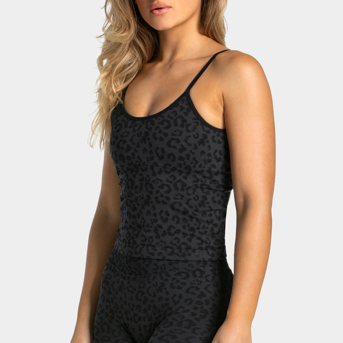 Sexy Leopard Print Yoga Tank T - Pilates Yoga Wear ulasan dan harga
