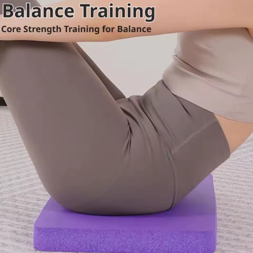 1pc Non‑Slip Foam Balance Pad, - Pilates Yoga Matte ulasan dan harga