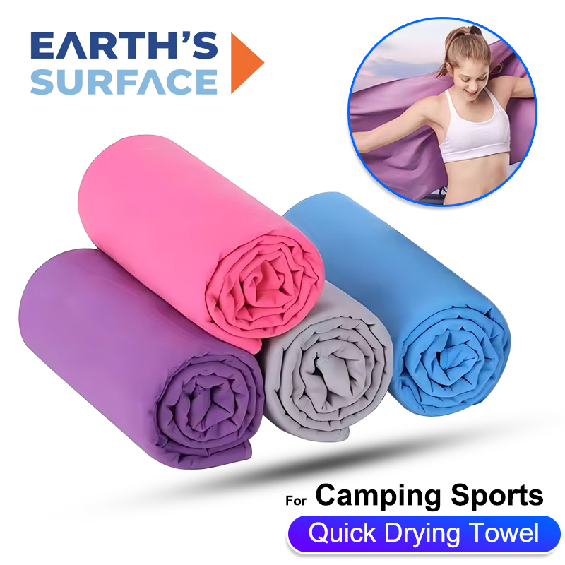 Quick-Dry Sports Towel 40X80CM - Pilates Yoga Towel ulasan dan harga