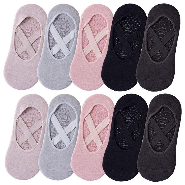 1/3  Pairs Yoga Socks Women Co - Pilates Yoga Towel ulasan dan harga