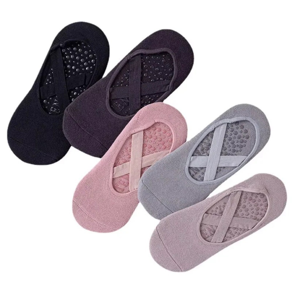 1/3  Pairs Yoga Socks Women Co - Pilates Yoga Towel ulasan dan harga
