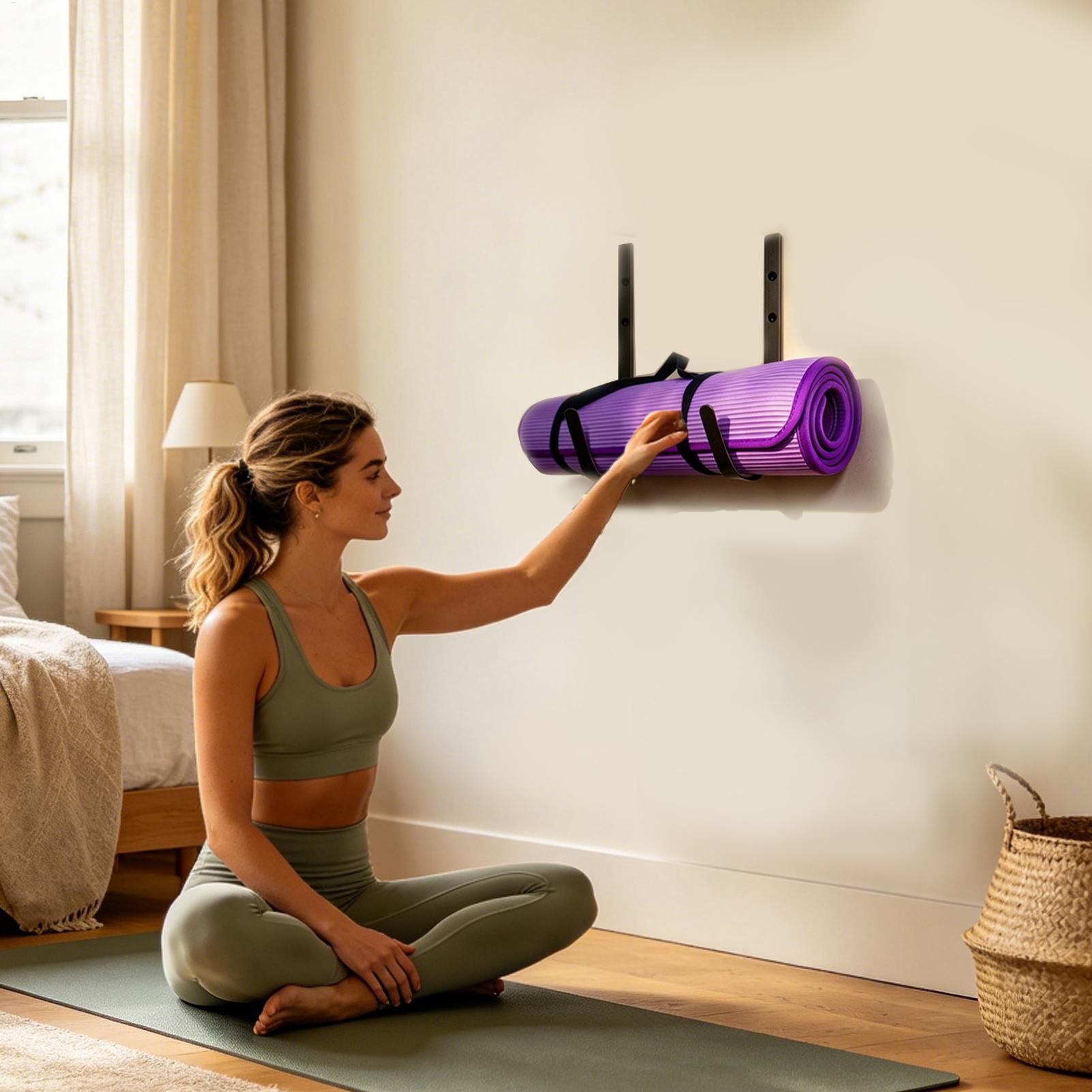Yoga Mat Holder Wall Mount Foa - Pilates Yoga Garage ulasan dan harga