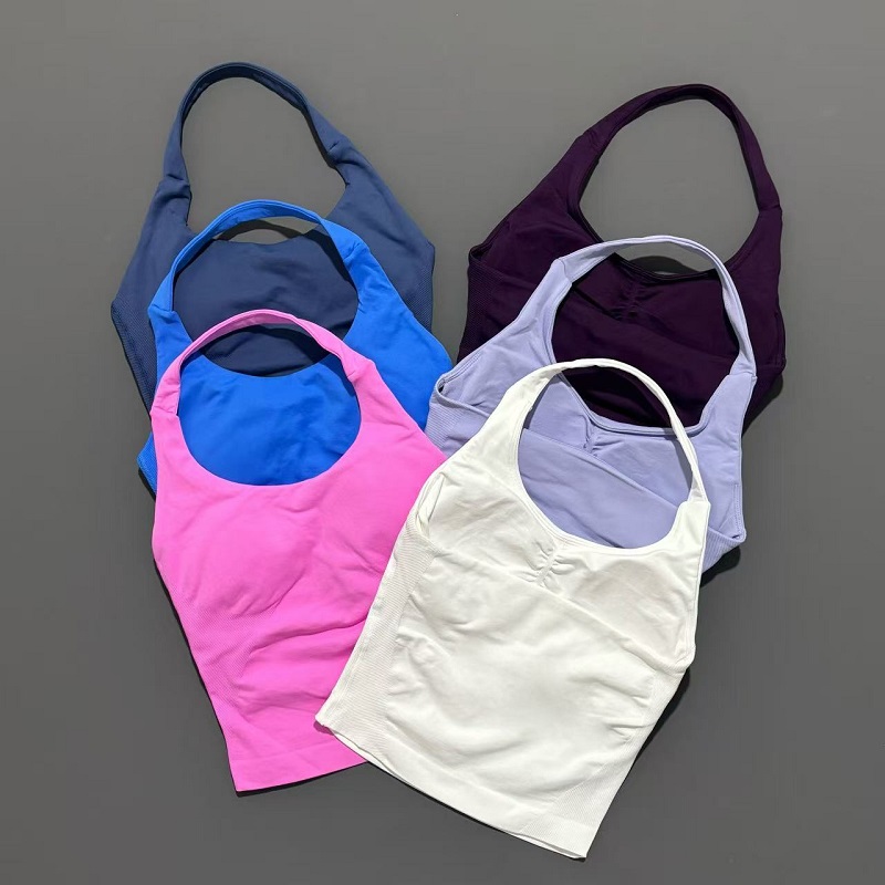 Gym Tank Top Women Open Back S - Pilates Yoga Wear ulasan dan harga