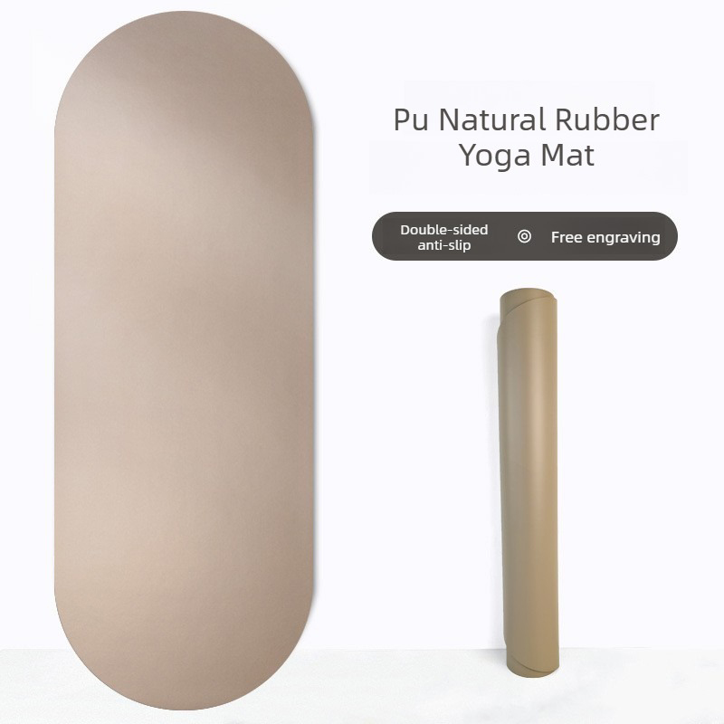 Oval Natural Rubber Yoga Mat P - Pilates Yoga Matte ulasan dan harga