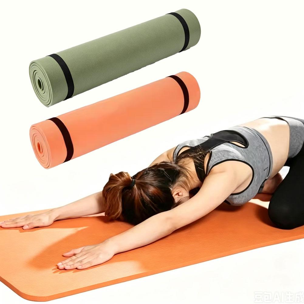 Thick Yoga Mat Anti-skid Sport - Pilates Yoga Matte ulasan dan harga