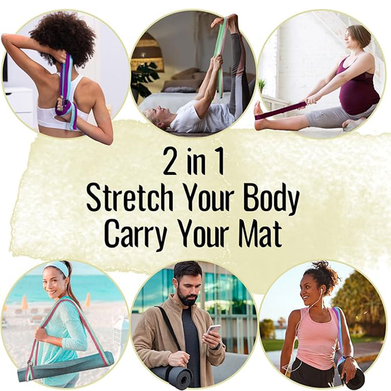 Adjustable Non Slip Strap, Sui - Pilates Yoga Matte ulasan dan harga