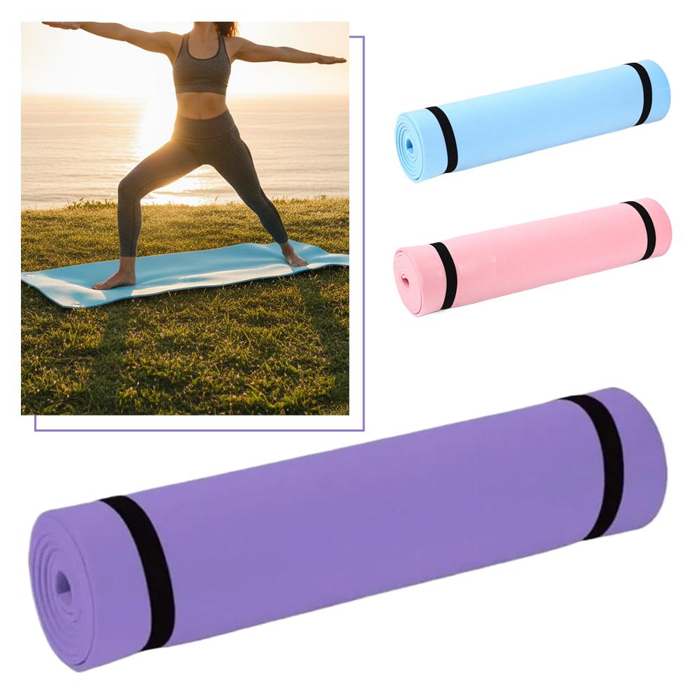 1/2Pcs Thick Yoga Mat Anti-ski - Pilates Yoga Matte ulasan dan harga