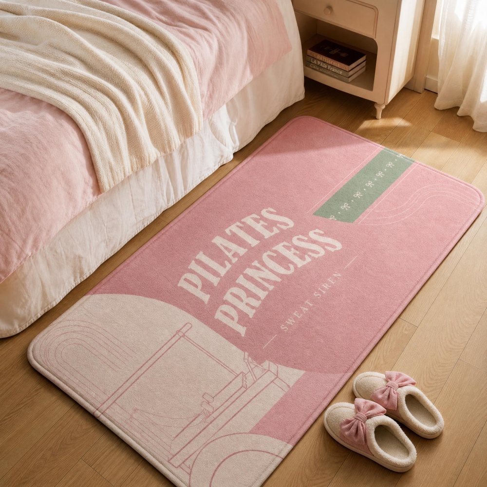Soft Flannel Rectangular Floor - Pilates Yoga Garage ulasan dan harga