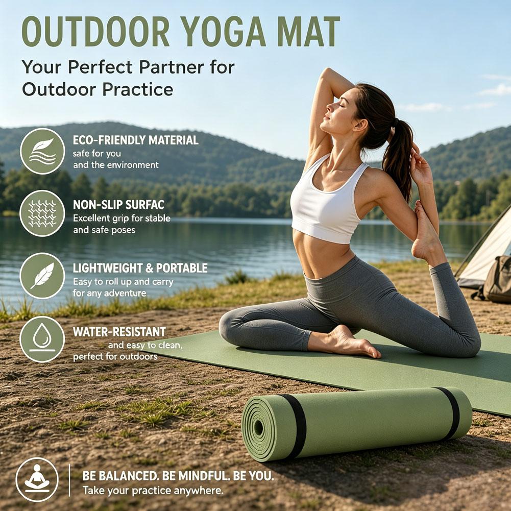 180x50cm Non-slip Pilates Yoga - Pilates Yoga Matte ulasan dan harga